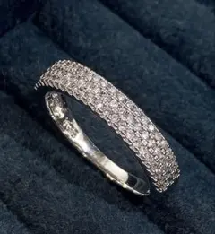 パヴェデザインリング