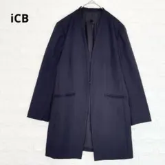 ロング ノーカラージャケット