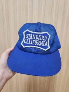 STANDARD CALIFORNIA メッシュキャップ 青