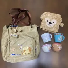 アベイル クラリス トートバッグ ぬいぐるみ ポーチ ティッシュケース