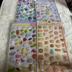 14番動物BONBON DROP シールセット 4枚