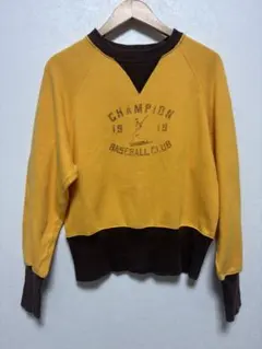 Champion スウェット 切替デザイン M USA製