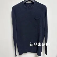 DENHAM 薄手ニット ネイビーのサムネイル