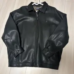 状態良好 【L】Polo Ralph Lauren ラムレザージャケット 本革のサムネイル
