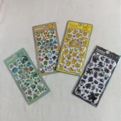 ★新品 미개봉 ★ 포켓몬 プチドロップ★ 피카츄 ・ブラック・グリーン 4種セット
