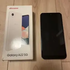 docomo Galaxy A22 5G 本体