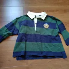 petit main プティマイン　ストライプ長袖カットソー　80センチ