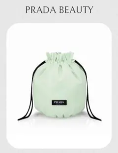 ★PRADA BEAUTY オリジナルポーチ ミントグリーン★