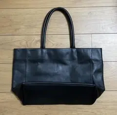 美品 ユナイテッドアローズ トートバッグ A4 大容量バック 黒 ブラック