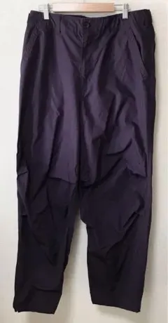 UNIQLO U ワイドフィットパラシュートパンツ 82cm ダークパープル