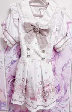 LIZLISA Many Hearts Afternoontea柄 セットアップ LIZLISA Many Hearts Afternoontea柄 セットアップ