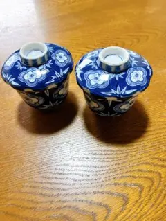 【昭和レトロ】茶碗蒸し食器2個セット