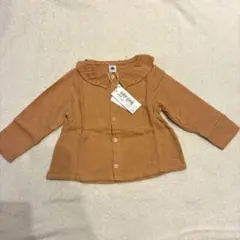 プチバトー　36m シャツ95cm 襟付きブラウス