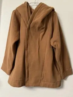 【チャイハネ】ホワートMEN'Sフードジャケット ブラウン