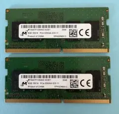 Micron DDR4-3200 SO-DIMM 8GB×2枚 計16GB - メルカリ