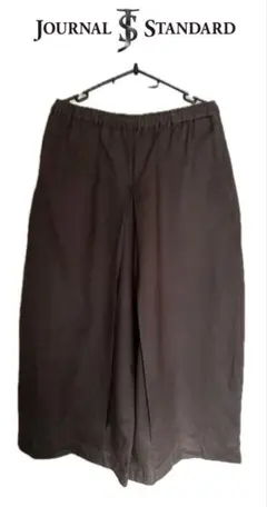 JOURNAL STANDARD ダークブラウン ガウチョパンツ