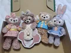 ダッフィー&フレンズ　ぬいぐるみバッジ カチューシャホルダー　まとめ売り