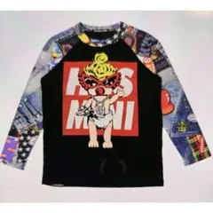 W&LT 長袖カットソー ロングT パクパクくん 90年代 ロングスリーブT
