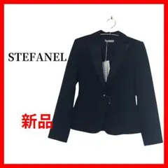STEFANEL ステファネル テーラードジャケット シルク混 1B B619のサムネイル