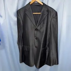 ドモン DOMON Hommeスーツ セットアップ 黒 グレー Mサイズ