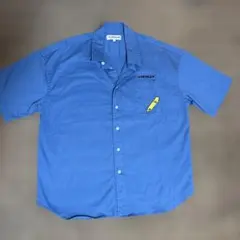 AIRWALK ブルーシャツ 襟付き Lサイズのサムネイル