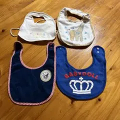 ブランド　赤ちゃん用スタイ・よだれかけ4枚セット　防水