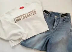 repipi armario S(140~150)サイズ トレーナー&ジーンズ