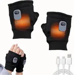 【定価3500円】OKUYOSHI 電熱グローブ/電熱手袋【USB充電式