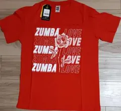 ZUMBA レッドTシャツ XS/S