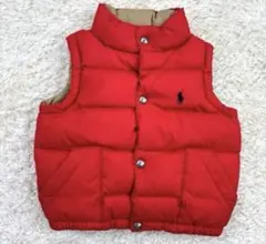 【美品】Ralph Lauren リバーシブルダウンベスト