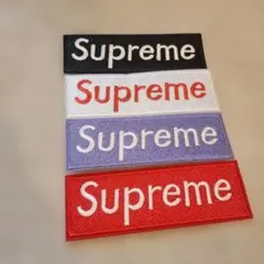 Supreme　ワッペン　4枚セット