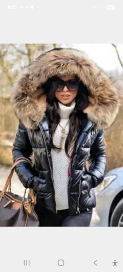 ファー付きジャケット、