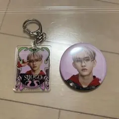 INI 田島将吾 アクリルキーホルダー　缶バッジ