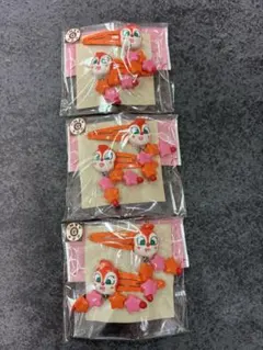 アンパンマン　ドキンちゃん ヘアピン 3個セット