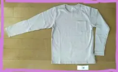 【新品】devirock 140 女の子 長袖Tシャツ 無地