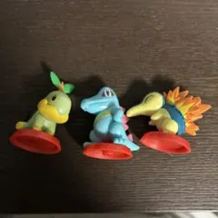 ポケモン チョコエッグ ナエトル ワニノコ ヒノアラシ 3体セット