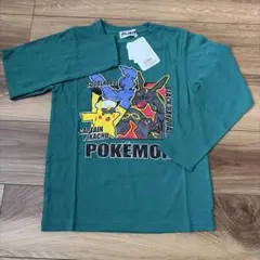 新品 140㎝ 포켓몬 ロンT 長袖 피카츄 리자몽 레쿠쟈