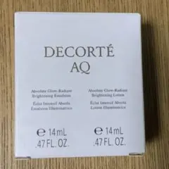 【新品未開封】DECORTÉ AQ トライアルセット 14mL x 2