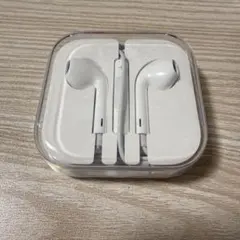 Apple イヤフォン ホワイト　新品未使用