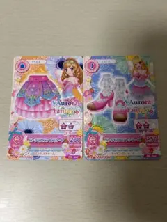アイカツ ピンクピルエットコーデ ボトムス、シューズセット