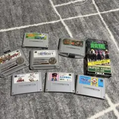 スーパーファミコン ソフト 8本まとめ売り ドラクエ6 FF5 ドラえもん他