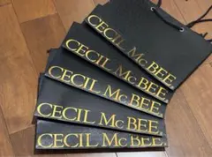 CECIL McBEE ショッピングバッグ2 枚セット