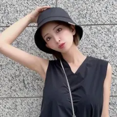 しぃちゃん　しーちゃん　バケハ　ブラック 2025年最新】しいちゃん キャスケットの人気アイテム - メルカリ