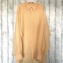 GU★ジーユー★シアーオーバーサイズシャツ★ＸＬ★薄手★シャツ★大きめ