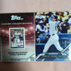 大谷翔平ロサンゼルス・ドジャースカード・Topps75周年記念カード