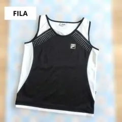 【FILA 】ノースリーブシャツ レディース　L　 吸汗速乾　UV対策　テニスのサムネイル
