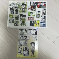 名探偵コナン シールくじびき FILE.04、FILE.1 背後、落涙、秘密