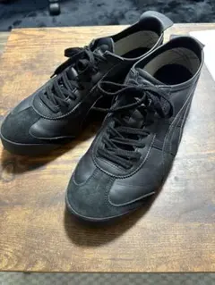 極美品】OnitsukaTiger Mexico66 オールブラック 23cm - メルカリ