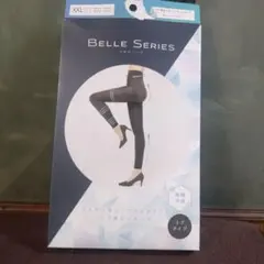 BELLE SERIES 着圧レギンス 接触冷感　リブタイプ　XXL