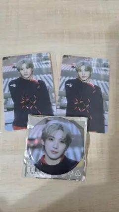 &TEAM YUMA ユウマ 五月雨トレカ、缶バッジ